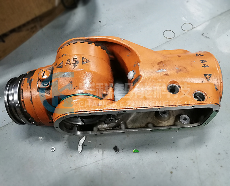 庫卡機械臂四五六軸手腕拆解維修 庫卡機械臂四五六軸手腕拆解維修