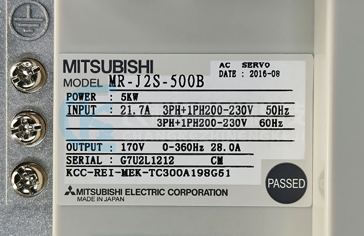 三菱伺服驅(qū)動(dòng)模塊MR-J2S-500B 三菱伺服驅(qū)動(dòng)模塊MR-J2S-500B